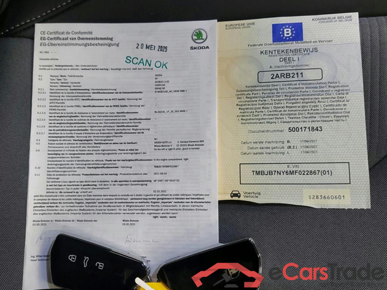 SKODA - SKO ENYAQ iV 60 180PK With Climatic & Navigation & Chrome Optic & Parking Pack  * ELECTRIC * #4