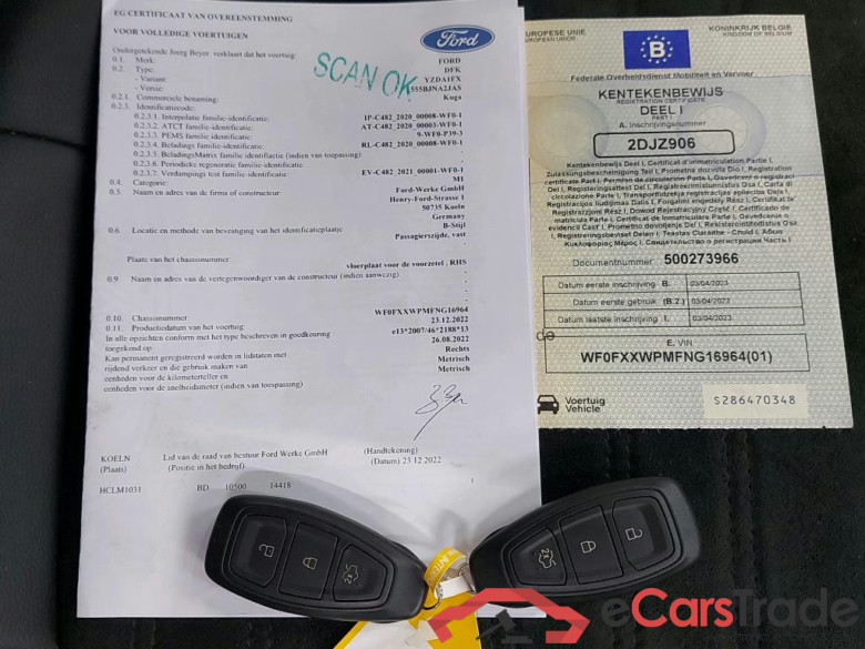FORD - FOR KUGA 1.5i EcoBoost 150PK ST-Line Pack Driver Assistant & Winter & Foldable Trailer Hook  * PETROL * #4