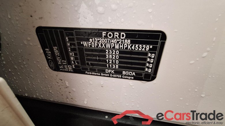 Kuga Plug-In Hybrid Vignale 2.5 165KW ATV E6d #6