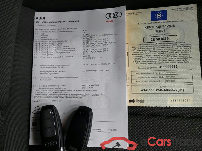 AUDI - AUD A3 SB 30 TFSi 110PK Attraction Pack Business & Cruise Control & Rear Park Sensors * PETROL * #4