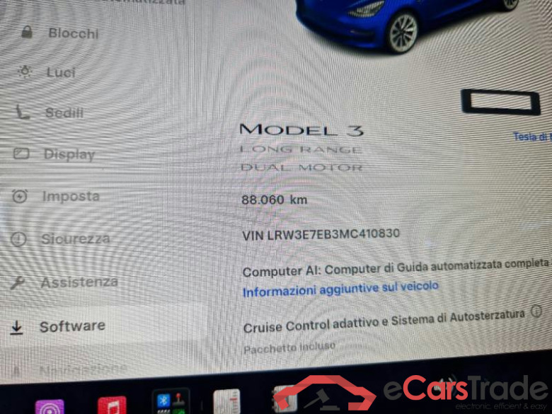 TESLA MODEL 3 / 2018 / 4P / BERLINA 75 KWH LONG RANGE DUAL MOTOR AWD #4