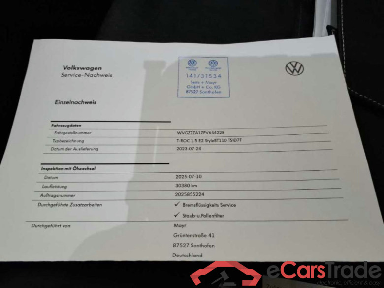 Volkswagen T-Roc (D11)(12.2021->2025) DE - SUV5 1.5 TSI EU6d, Style, (Facelift) 2022 - 2024 #3