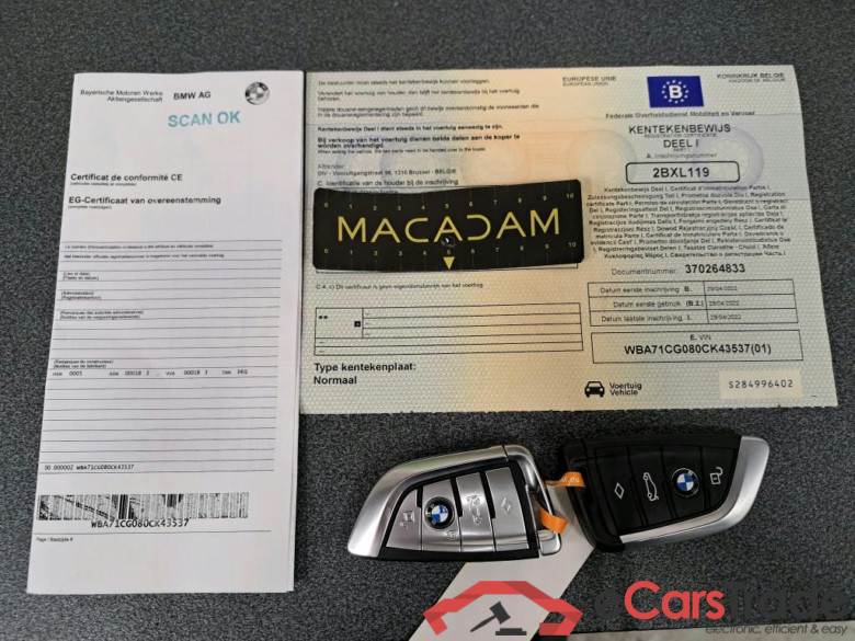 BMW - BMW 5 TOURING 520e 204PK Pack Business With Dakota Leather & Active Cruise Control & Parking Assistant Pack * HYBRID * #4