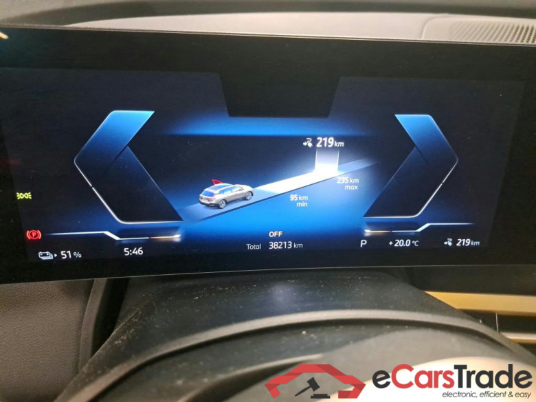 BMW I - BMW IX xDrive40 326PK With Design Atelier Interior & Driving Assistant Pro & Parking Assistant Pro & Electric Towing Hook & Shadow Line & Sky Lounge Translucent Roof  * ELECTRIC * #5