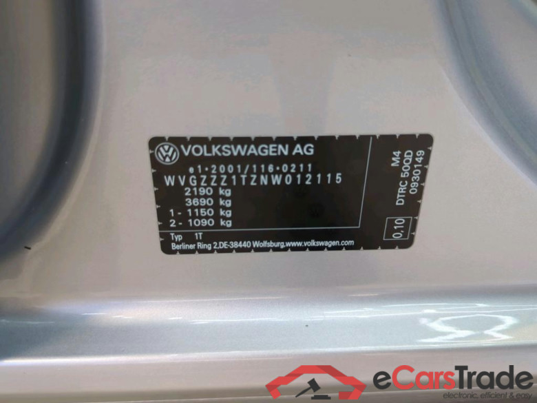 Touran Comfortline BMT/Start-Stopp 2.0 TDI 90KW MT6 E6d #4
