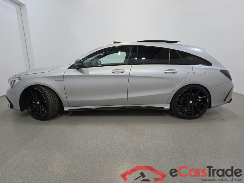 Mercedes CLA 45 SB 4MATIC AMG Night Aut. Pano LED CarPlay Navi 1/2 Sport-Leather-Alcantara KeylessGo Camera Klima PDC ... #2