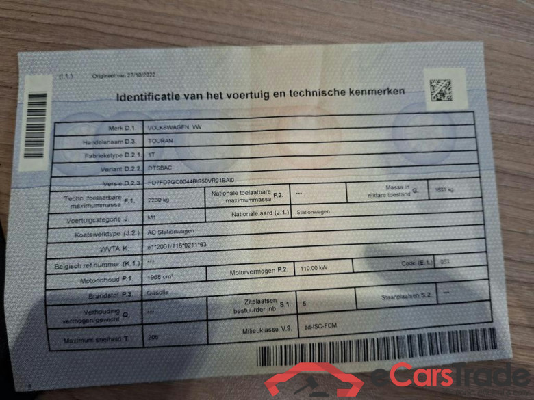 VOLKSWAGEN Touran Dsl Touran 2.0 TDi SCR Highline DSG #5