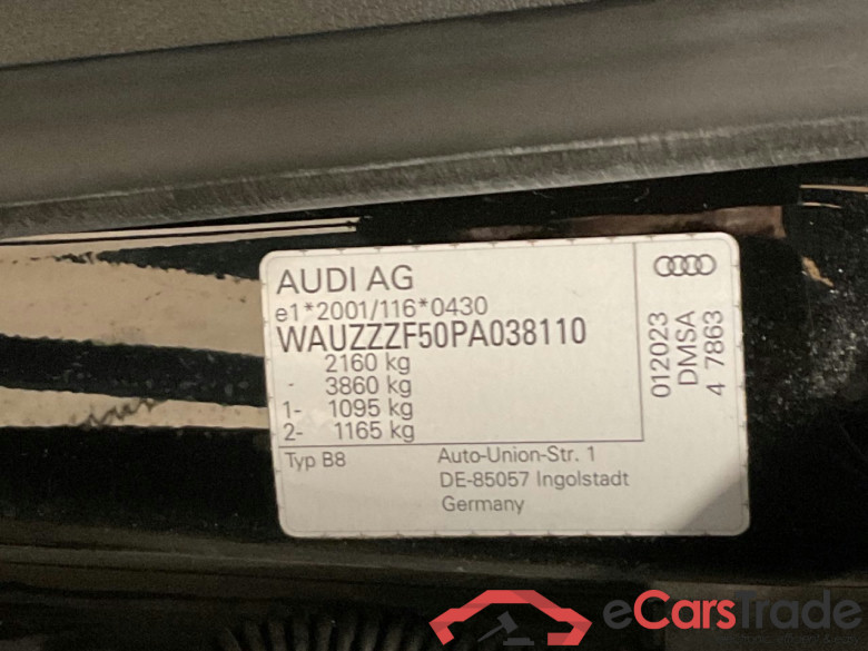 A5 Sportback 40 TFSI quattro advanced 2.0 TFSI 150KW AT7 E6d #5