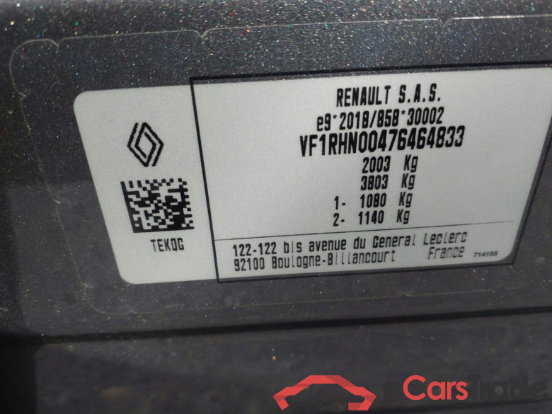 RENAULT AUSTRAL mild hybrid 160 (116kw) auto Techno #5