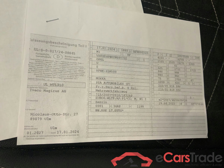 Mokka GS Line 1.2 Turbo 74KW MT6 6E #2