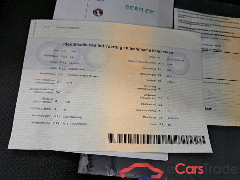 OPEL INSIGNIA SPORTS TOURER 1.5 TURBO D 90KW S-S ULTIMATE #5
