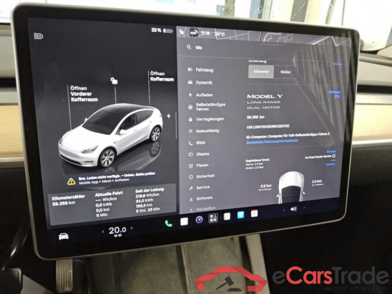 Tesla Model Y (01.2021->) DE - SUV5 Dual, Maximale Reichweite Dual AWD, 2021 - 2025 #6