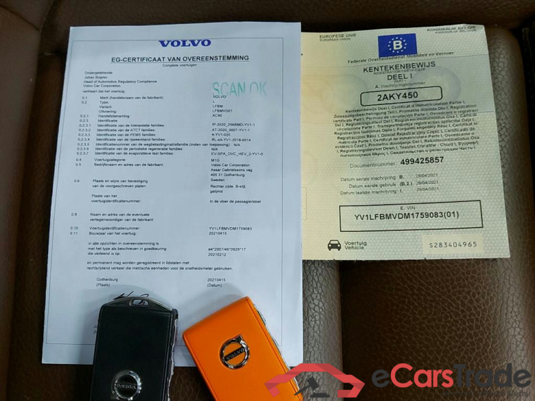 VOLVO - VOL XC90 T8 392PK 4WD Geartronic Inscription 7PL. Pack Lounge & Driver Assistance Towing Hook * HYBRID * #4