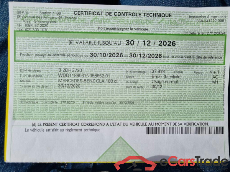 MERCEDES-BENZ CLA 180 d Business Solution #5