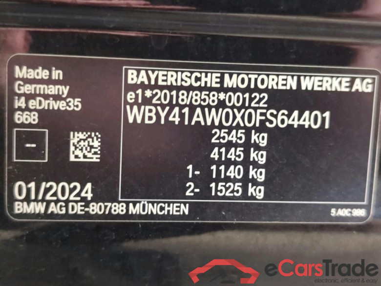 Baureihe i4 Gran Coupe 35 eDrive 67kWh #4