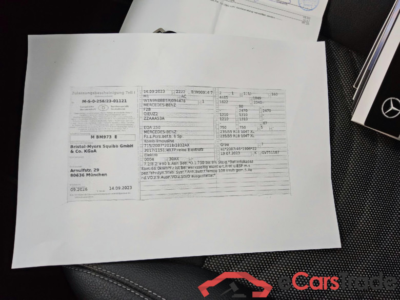 EQA EQA 250 (243.701) 66kWh