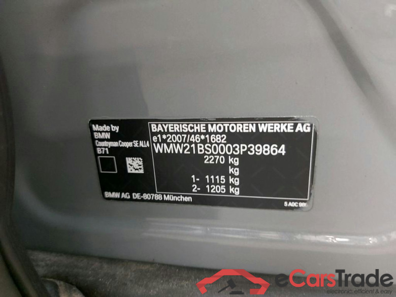 MINI - MIN COUNTRYMAN COOPER S E ALL4 AT 220PK Pack Classic & Comfort * HYBRID * #6