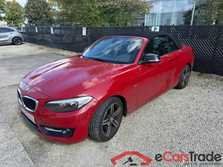 BMW 218i Cabrio Sport-Line Aut. Navi Sport-Seats KeylessGo Klima PDC ...