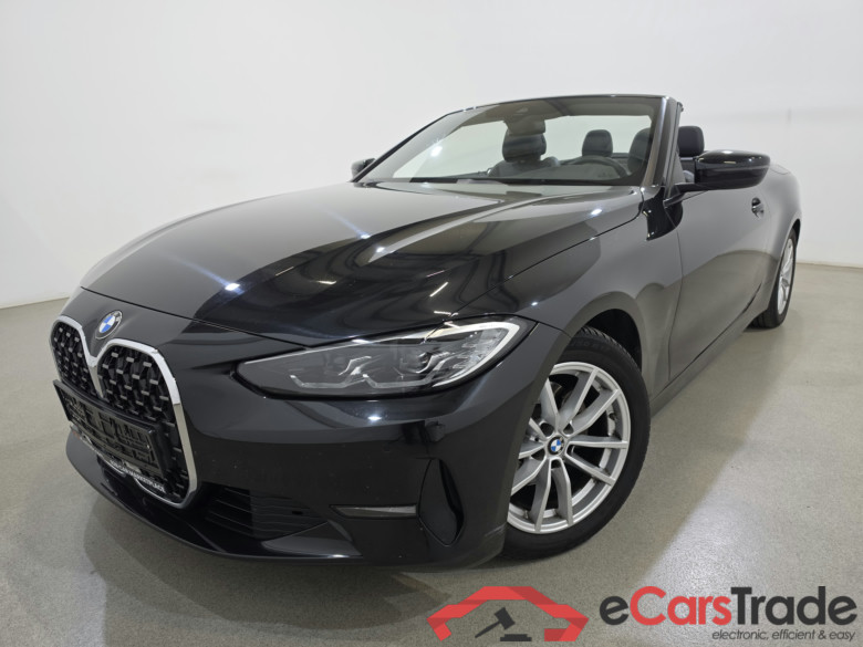 BMW 420d Cabrio Aut. LED LC-Pro Navi Sport-Leather KeylessGo Camera Klima PDC ...