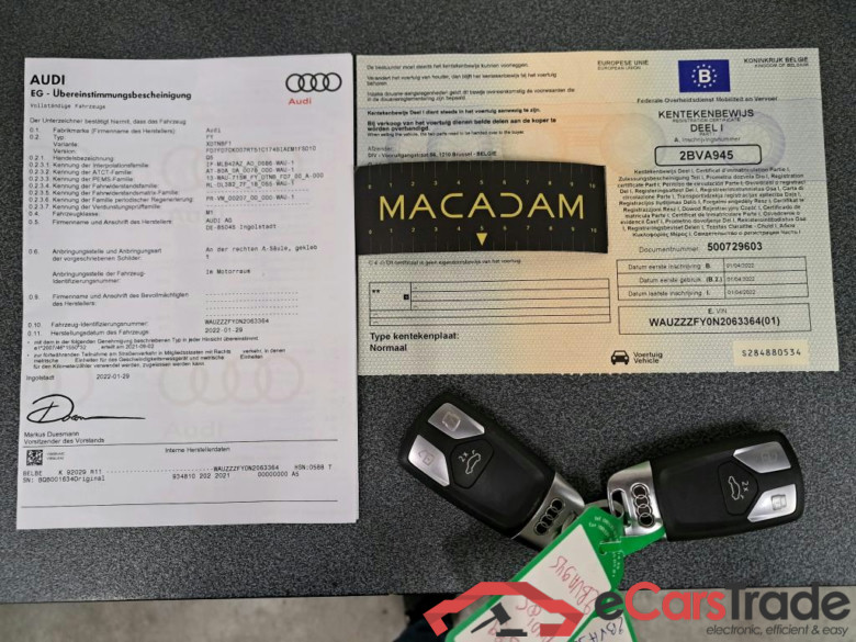 AUDI - AUD Q5 30 TDI 136PK S-Tronic Business Edition Attraction & Pak Platinum & Matrix LED & Parking Assistant With Sensors Front & Rear & Rear Camera #4