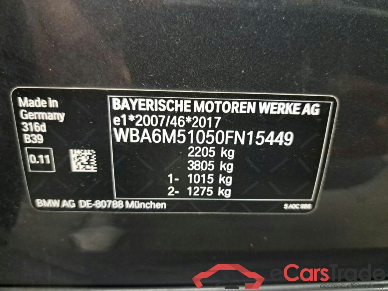 BMW - BMW 3 TOURING 316dA 122PK Business Edition Advantage & Pack Business & PDC Front & Rear #6