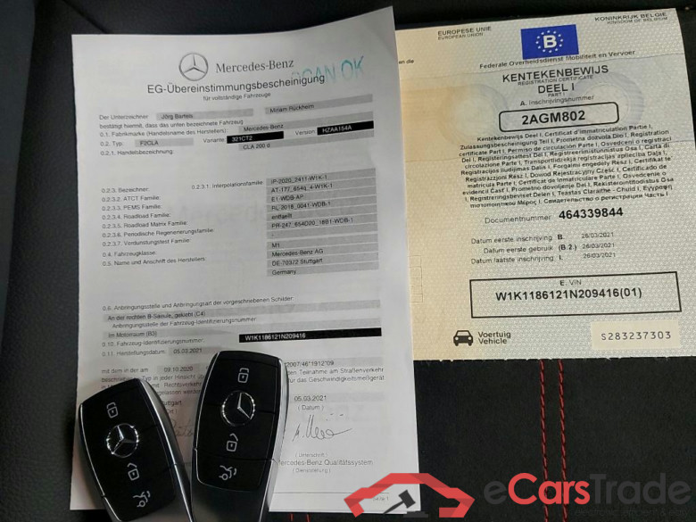 MERCEDES - MER CLA SHOOTING BRAKE 200 d 150PK DCT Business Solution Limited & AMG & Plus Pack & Driving Assistance & Trailer Towing Hook #4