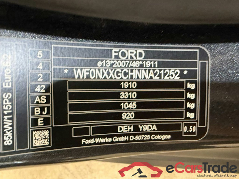 Focus Lim. Titanium 1.5 EcoBlue 85KW AT8 E6d #5