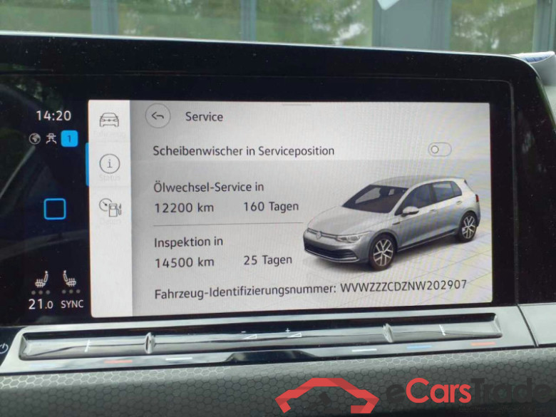 Volkswagen Golf VIII Lim. (CD1)(12.2019->2024) DE - LimS5 2.0 TDI EU6d, GTD, 2020 - 2024 #4