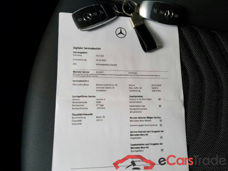 Mercedes-Benz GLA (BM 247)(02.2020->) DE - SUV5 GLA 200 EU6e, Edition Progressive Line, (Facelift) 2024 - 2026 #5