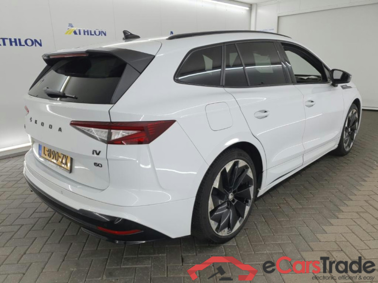 Skoda Enyaq iV 60 62kWh Aut. LED-Matrix Virtual Ambient Navi-Pro 1/2 Leather-Alcantara KeylessGo Camera Klima PDC ... #3