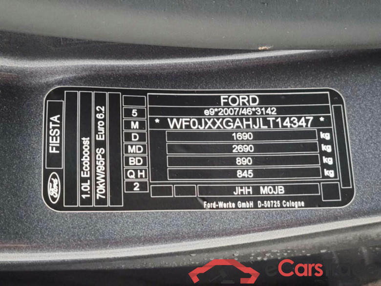 FORD Fiesta 1.0 EB Connected #4