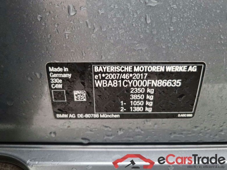 BMW 3-SERIE TOURING 330E AUT #4