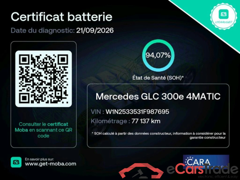 MERCEDES-BENZ GLC Coupe / 2019 / 5P / Coupé 2.0 GLC 300 E BUSINESS LINE 4MATIC #3