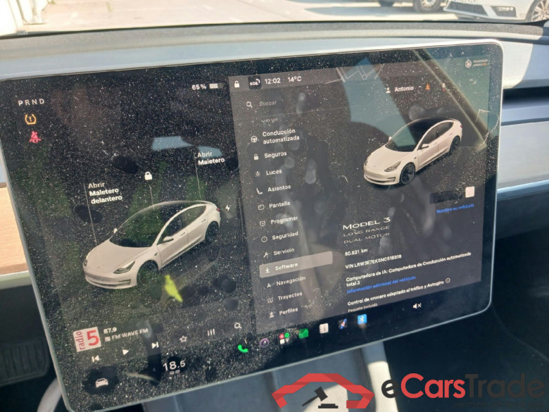 TESLA Model 3 / 2018 / 4P / sedán Gran Autonomía AWD #4