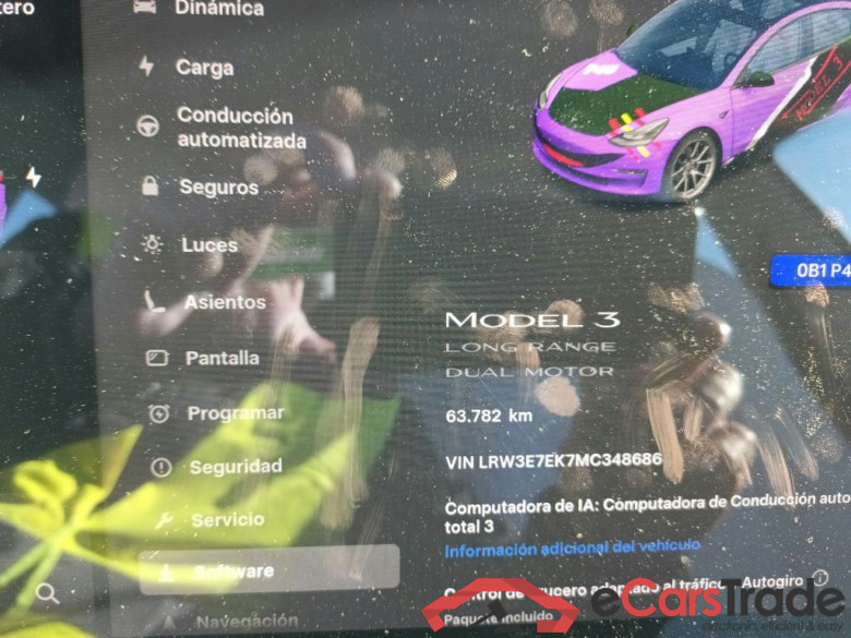 TESLA Model 3 / 2018 / 4P / sedán Gran Autonomía 4WD #5