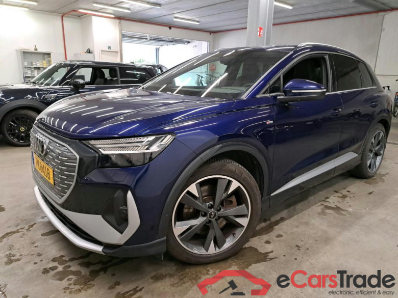 AUDI - AUD Q4 40 E-Tron 204PK S Line With HEat Pump & Pack Premium With S Line Leather Seats & Comfort Pack Plus & Accoustic Glass Front & Towing Hook & 20 Inch &  Pano Roof * ELECTRIC * ***   REGISTRATION  14/04/2023   ***